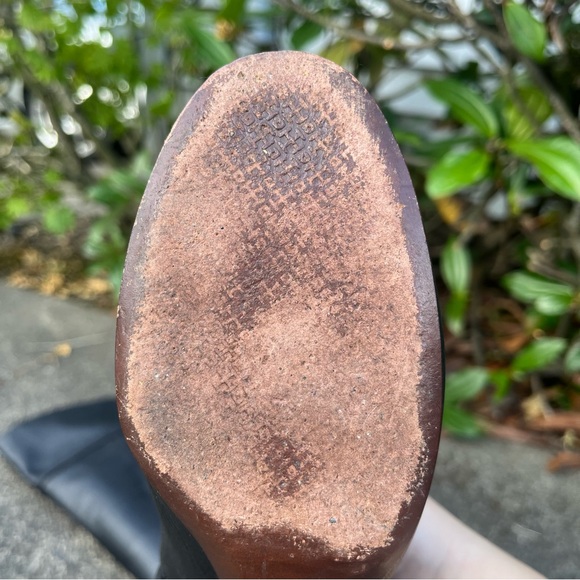 Tory Burch Bowie Black Leather Chunky Over The Knee Boots 6.5 - Picture 7 of 11